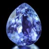 0.62 Ct. Pear Shape Natural Violetish Blue Tanzanite