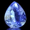 0.55 Ct. Pear Shape Natural Violetish Blue Tanzanite