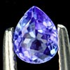 0.56 Ct. Pear Shape Natural Violetish Blue Tanzanite