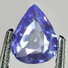 0.37 Ct. Pear Shape Natural Violetish Blue Tanzanite