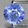 0.34 Ct. Round Shape Natural Violetish Blue Tanzanite