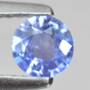 0.38 Ct. Round Shape Natural Violetish Blue Tanzanite