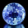 0.53 Ct. Round Shape Natural Violetish Blue Tanzanite