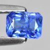 0.47 Ct. Octagon Shape Natural Violetish Blue Tanzanite