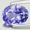 1.75 Ct. Oval Shape Natural Violetish Blue Tanzanite