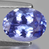 Violetish Blue Tanzanite 1.39 Ct. VVS Oval Shape 8.1 x 6.1 Mm. Natural Gemstone