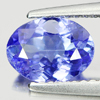 1.07 Ct. Oval Shape Natural Violetish Blue Tanzanite