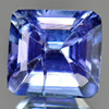 0.66 Ct. Natural Tanzanite Violetish Blue Octagon Shape From Tanzania