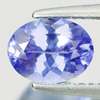 1.13 Ct. Natural Tanzanite Gemstone Violetish Blue Oval Shape From Tanzania