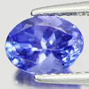 1.55 Ct. Natural Violetish Blue Tanzanite Gemstone Oval Shape From Tanzania