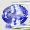 1.62 Ct. Natural Gemstone Violetish Blue Tanzanite Oval Cut From Tanzania