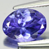 Violetish Blue Tanzanite 1.03 Ct. Oval Shape 7.8 x 5.8 x 3.5 Mm Natural Gemstone