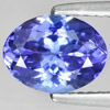 1.82 Ct. Natural Gemstone Violetish Blue Tanzanite Oval Shape From Tanzania