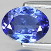 Violetish Blue Tanzanite 1.38 Ct. VVS Oval Shape Natural Gemstone From Tanzania