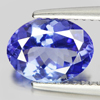 Oval Shape 9.1 x 7Mm.Violetish Blue Tanzanite 1.77 Ct. Natural Gemstone Tanzania