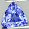 1.29 Ct. Natural Violet Blue Tanzanite Trilliant Shape