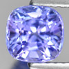 1.40 Ct. Natural Gemstone Violetish Blue Tanzanite Cushion Shape