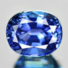 Violetish Blue Tanzanite 1.35 Ct. Natural Gemstone Oval Shape 6.6 x 5.5 Mm.