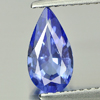 Violetish Blue Tanzanite 1.09 Ct. Pear Shape 9.4 x 5.1 Mm. Natural Gemstone