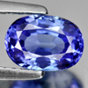 Violet Blue Tanzanite 1.41 Ct. Oval Shape 7.8 x 5.5 Mm. Natural Gem Tanzania