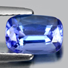 Violet Blue Tanzanite 1.32 Ct. Cushion Shape 8 x 5.4 Mm. Natural Gemstone