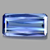 Violetish Blue Tanzanite 1.12 Ct. Octagon Shape 9.1 x 4.6 Mm. Natural Gemstone
