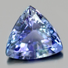 Violetish Blue Tanzanite 1.04 Ct. Trilliant Shape 6.6 Mm. Natural Gem Tanzania Violetish Blue Tanzanite 1.04 Ct. Trilliant Shape 6.6 Mm. Natural Gem Tanzania