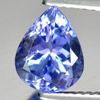 1.91 Ct. Clean Pear Shape Natural Violetish Blue Tanzanite Gem Tanzania