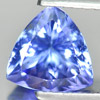 1.26 Ct. Clean Natural Violetish Blue Tanzanite Gemstone Trilliant Shape
