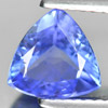 1.33 Ct. Good Trilliant Shape Natural Violetish Blue Tanzanite Gem