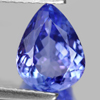 Violetish Blue Tanzanite 1.63 Ct. VVS Pear Shape 9.1 x 6.8 Mm. Natural Gemstone
