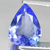 Certified 1.35 Ct. Natural Violetish Blue Tanzanite Pear Shape Gemstone Certified 1.35 Ct. Natural Violetish Blue Tanzanite Pear Shape Gemstone