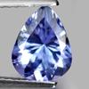 Violetish Blue Tanzanite 1.78 Ct. VVS Pear Shape 9.4 x 7.4 Mm. Natural Gemstone Violetish Blue Tanzanite 1.78 Ct. VVS Pear Shape 9.4 x 7.4 Mm. Natural Gemstone