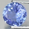 Violetish Blue Tanzanite 0.63 Ct. Round Shape 5.5 Mm. Natural Gemstone Tanzania