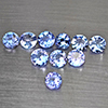Natural Violetish Blue Tanzanite Gemstones 2.28 Ct. 10 Pcs. Round Shape 4 Mm. Natural Violetish Blue Tanzanite Gemstones 2.28 Ct. 10 Pcs. Round Shape 4 Mm.