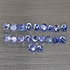Natural Violetish Blue Tanzanite Gemstones 3.36 Ct. 20 Pcs. Round Shape 3.2 x 3.2 Mm. Natural Violetish Blue Tanzanite Gemstones 3.36 Ct. 20 Pcs. Round Shape 3.2 x 3.2 Mm.