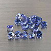 Natural Violetish Blue Tanzanite Gemstones 2.74 Ct. 20 Pcs. Round Shape and Mixed Size Natural Violetish Blue Tanzanite Gemstones 2.74 Ct. 20 Pcs. Round Shape and Mixed Size