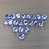 Natural Violetish Blue Tanzanite Gemstones 2.75 Ct. 20 Pcs. Round Shape and Mixed Size Natural Violetish Blue Tanzanite Gemstones 2.75 Ct. 20 Pcs. Round Shape and Mixed Size