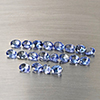 Natural Violetish Blue Tanzanite Gemstones 3.19 Ct. 20 Pcs. Oval Shape 4.1 x 3.1 Mm. Natural Violetish Blue Tanzanite Gemstones 3.19 Ct. 20 Pcs. Oval Shape 4.1 x 3.1 Mm.