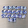 Natural Violetish Blue Tanzanite Gemstones 3.26 Ct. 20 Pcs. Oval Shape 4.1 x 3 Mm. Natural Violetish Blue Tanzanite Gemstones 3.26 Ct. 20 Pcs. Oval Shape 4.1 x 3 Mm.