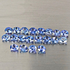 Natural Violetish Blue Tanzanite Gemstones 4.01 Ct. 20 Pcs. Oval Shape 4 x 3.1 Mm. Natural Violetish Blue Tanzanite Gemstones 4.01 Ct. 20 Pcs. Oval Shape 4 x 3.1 Mm.