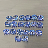 Natural Violetish Blue Tanzanite Gemstones 3.44 Ct. 20 Pcs. Oval Shape and Mixed Size Natural Violetish Blue Tanzanite Gemstones 3.44 Ct. 20 Pcs. Oval Shape and Mixed Size