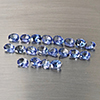 Natural Violetish Blue Tanzanite Gemstones 3.44 Ct. 20 Pcs. Oval Shape 4 x 3 Mm. Natural Violetish Blue Tanzanite Gemstones 3.44 Ct. 20 Pcs. Oval Shape 4 x 3 Mm.