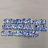 Natural Violetish Blue Tanzanite Gemstones 2.84 Ct. 20 Pcs. Oval Shape 4 x 3 Mm. Natural Violetish Blue Tanzanite Gemstones 2.84 Ct. 20 Pcs. Oval Shape 4 x 3 Mm.