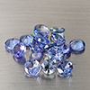 Natural Violetish Blue Tanzanite Gemstones 4.03 Ct. 15 Pcs. Round Shape and Mixed Size Natural Violetish Blue Tanzanite Gemstones 4.03 Ct. 15 Pcs. Round Shape and Mixed Size