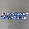 Natural Violetish Blue Tanzanite Gemstones 4.04 Ct. 20 Pcs. Round Shape and Mixed Size Natural Violetish Blue Tanzanite Gemstones 4.04 Ct. 20 Pcs. Round Shape and Mixed Size