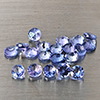 Natural Violetish Blue Tanzanite Gemstones 2.43 Ct. 20 Pcs. Round Shape and Mixed Size Natural Violetish Blue Tanzanite Gemstones 2.43 Ct. 20 Pcs. Round Shape and Mixed Size