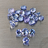 Natural Violetish Blue Tanzanite Gemstones 2.05 Ct. 21 Pcs. Round Shape 3 x 3 Mm. Natural Violetish Blue Tanzanite Gemstones 2.05 Ct. 21 Pcs. Round Shape 3 x 3 Mm.