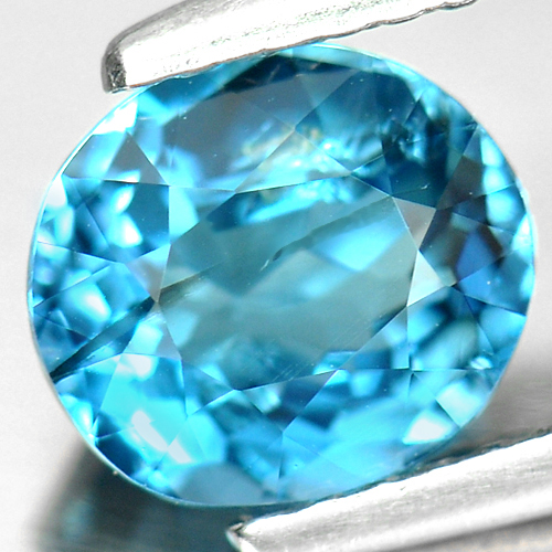 1.66 Ct. Lovely Natural London Blue Topaz Oval Shape Gemstone