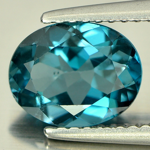 1.95 Ct. Oval Shape Natural Gemstone London Blue Topaz